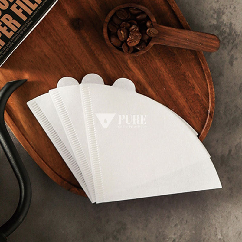 Papel de filtro de café tamanho 2 100 peças