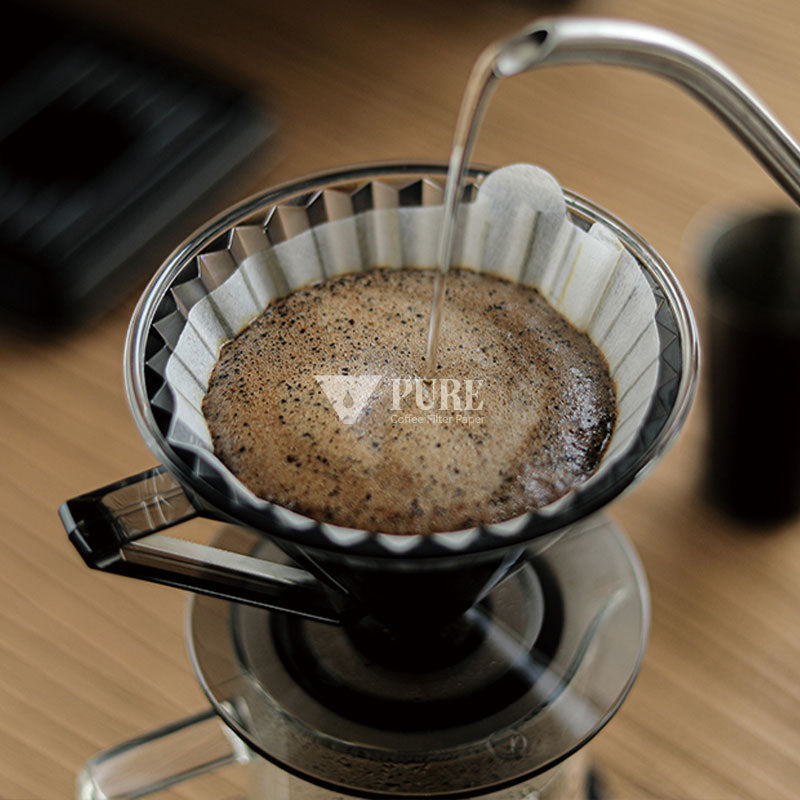 Papel de filtro de café tamanho 2 100 peças