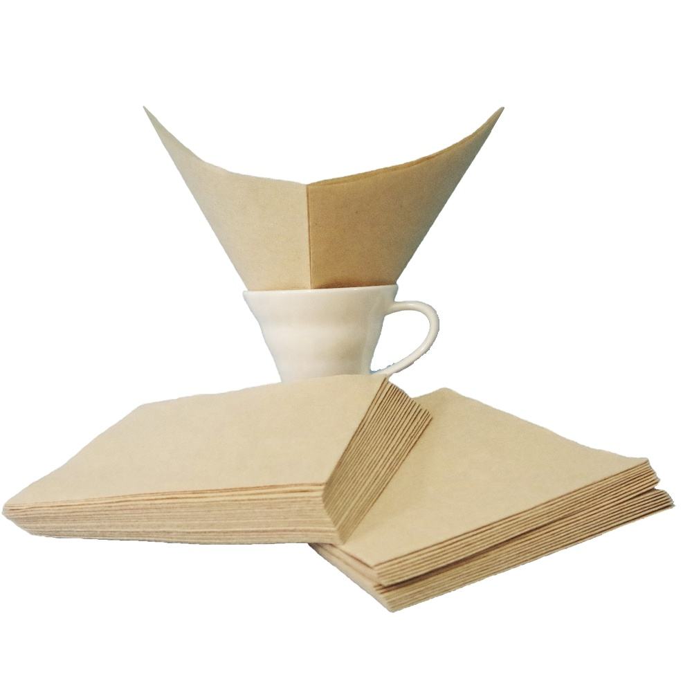 Saco de filtro de papel quadrado para café (disponível em tamanhos diferentes)