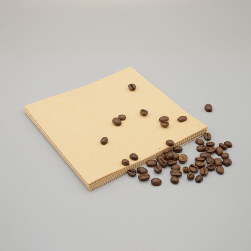 Papel de filtro de café quadrado (disponível em vários tamanhos)