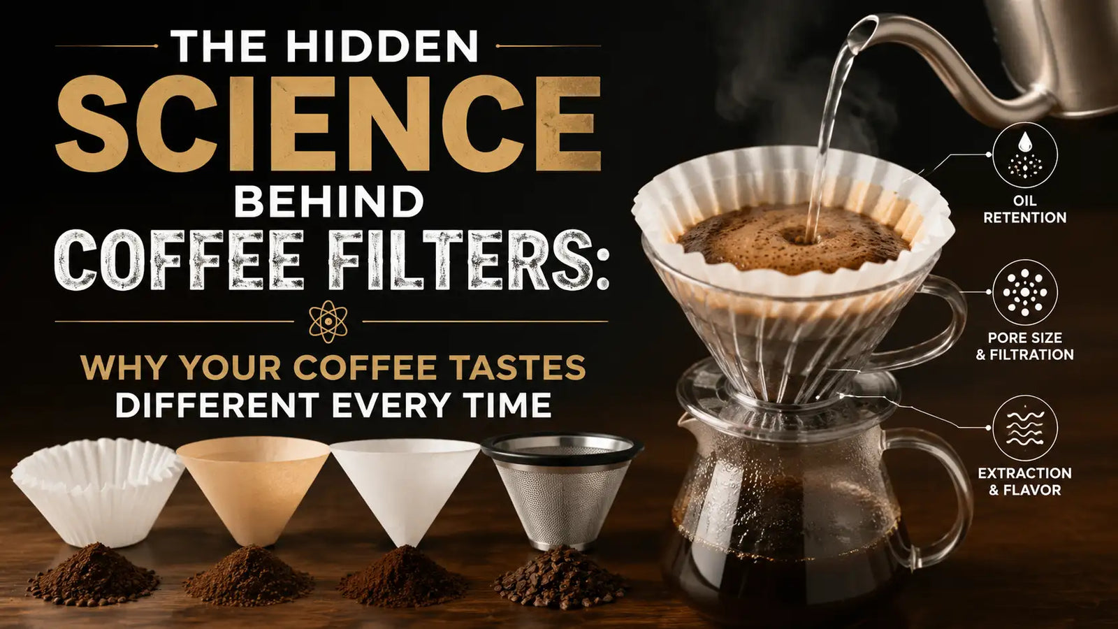 The Hidden Science Behind Coffee Filters: Why Your Coffee Tastes Different Every Time